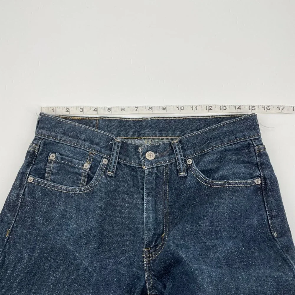 Levi's 514 Straight Leg Jeans Mens Size 30x32 100% Cotton Casual Denim Pockets